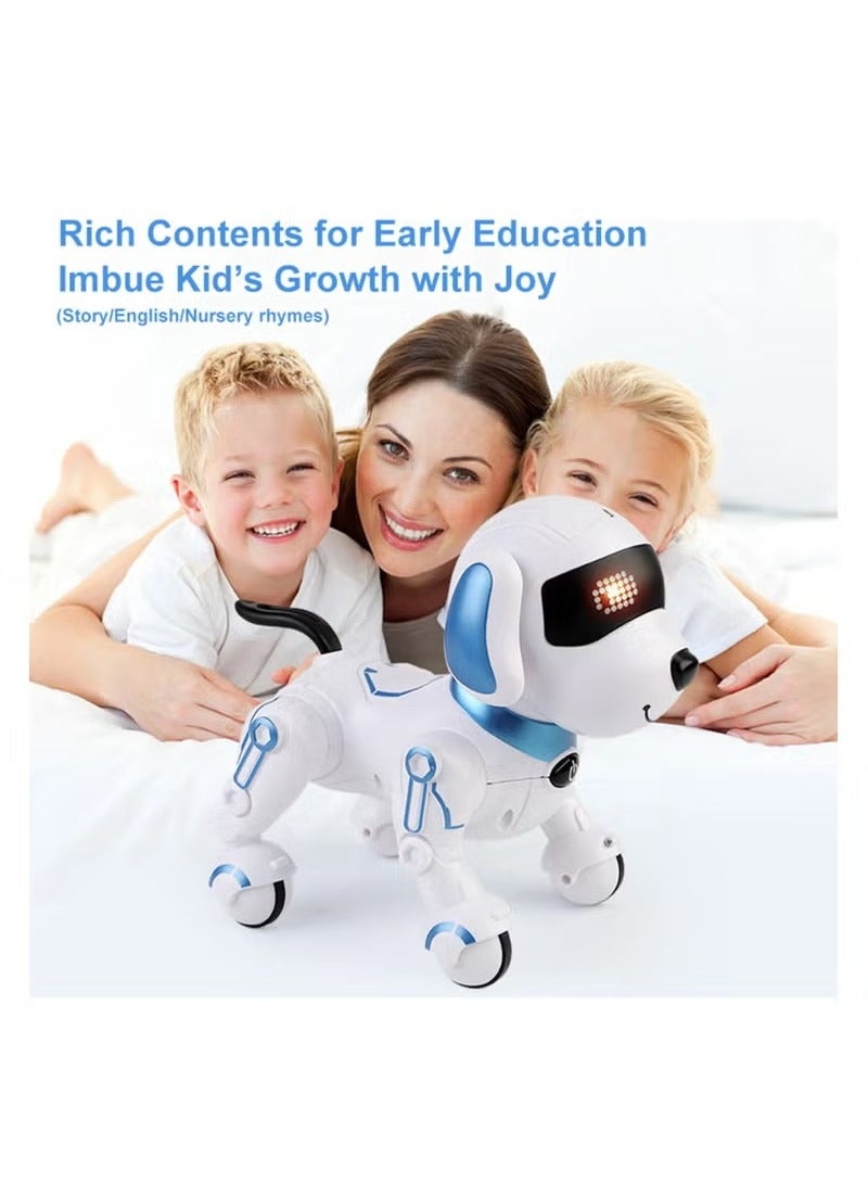 Beauenty Interactive Puppy - Smart Pet, Electronic Robot Dog Toys for Age 3 4 5 6 7 8 Year Old Girls, Gift Idea for Kids Voice Control＆Intelligent Talking - Image 5