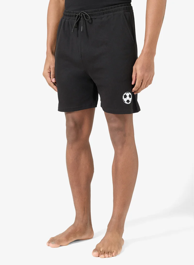 Seventy Five  Nightwear T-Shirt & Shorts Set for Men | Best Price UAE