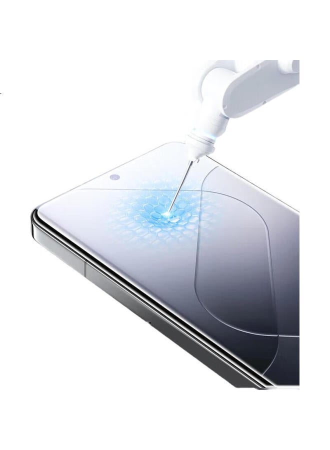 Smartdevil Screen Protector For Xiaomi 14 Pro And Xiaomi 14 Ultra, Full Glue Microcrystalline Screen Protector, Curved Screen High Definition Dustproof Anti-Scratch Soft Film - Image 2