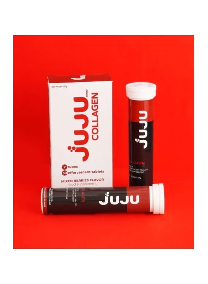 Juju Collagen Food Supplement, Mixed Berries Flavor