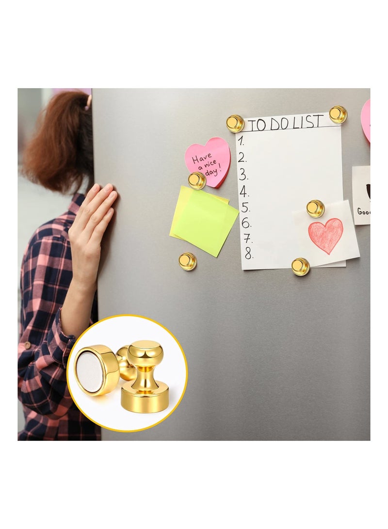 كابتن تيك 12 Solid Refrigerator Magnets Heavy Refrigerator Magnets White Board Magnets For Office Use - Image 2