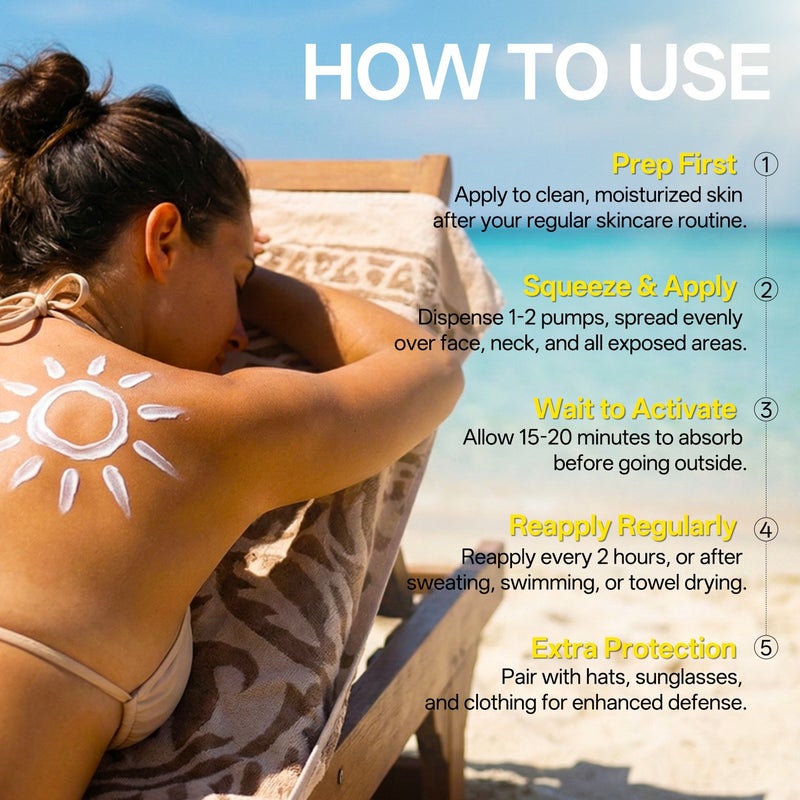 LANEMAY UV MILK Sun Protection Lotion 100g SPF50+ PA+++ Suitable for Face and Body - Image 2