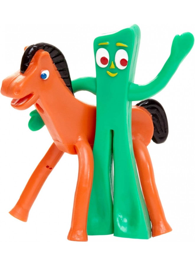 NJ Croce Gumby & Pokey Mini Bendable Pair - Image 2