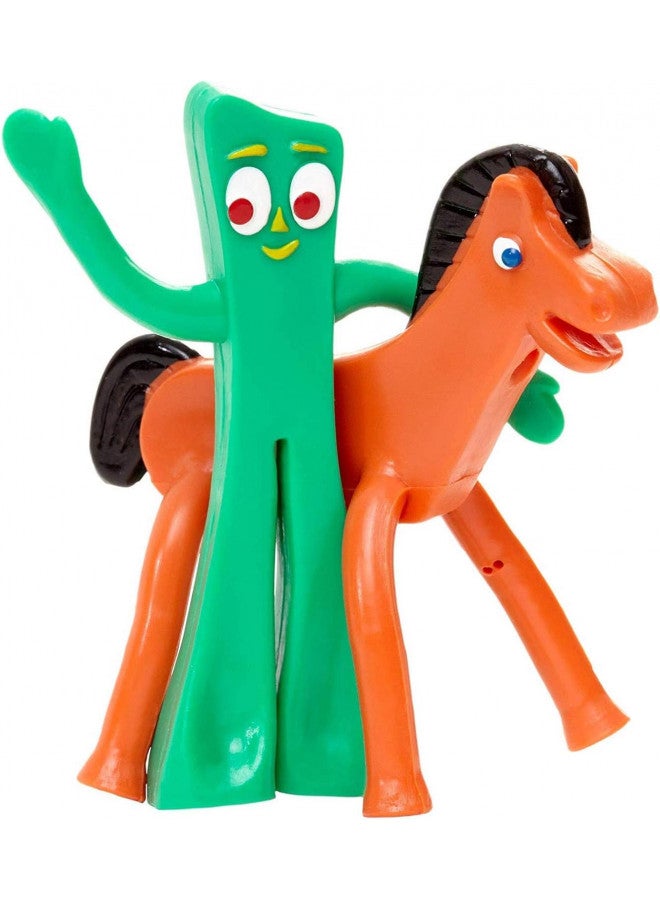 NJ Croce Gumby & Pokey Mini Bendable Pair - Image 3