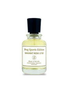 B BRAG Brag Sports Editions Bakarat Rose 1718 50ml unisex fragrances captivating with woody and musky elegance for all genders, perfect for men and women 