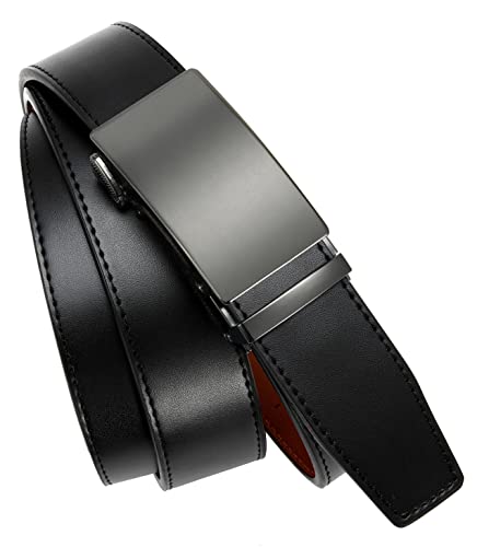 CHAOREN Mens Belt - Mens Ratchet Belt Leather 1 3/8" for Dress Pant - Micro Adjustable Belt Fit Everywhere - Image 5
