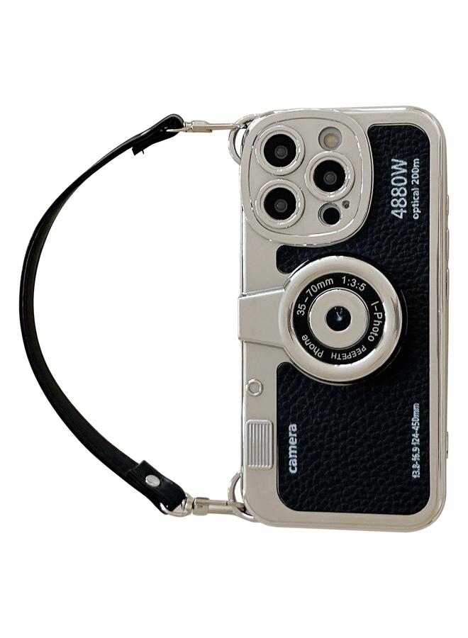 اس-توب جراب لهاتف iPhone 16 Pro Max بتصميم كاميرا - Image 1