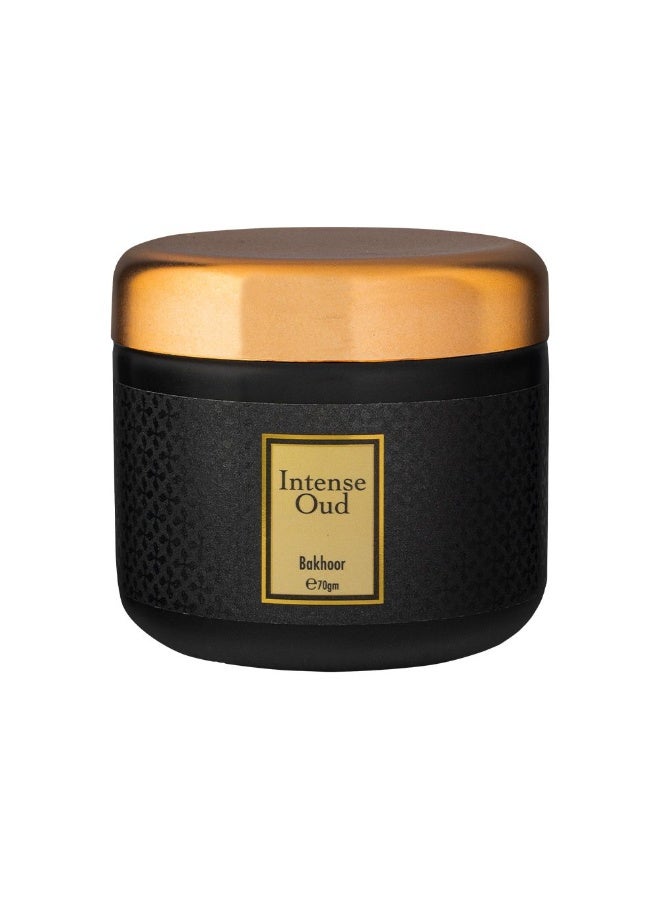 DANUBE HOME Hamidi Intense Oud Bakhoor 70g Premium Incense Long Lasting Aroma - Image 1