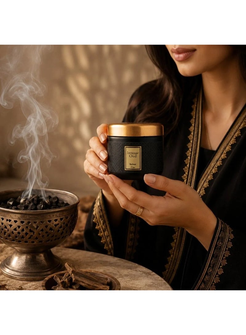 DANUBE HOME Hamidi Intense Oud Bakhoor 70g Premium Incense Long Lasting Aroma - Image 3