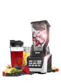 Ninja Blender Duo BL642ME with Auto IQ Technology, 1500W, Black & Gray