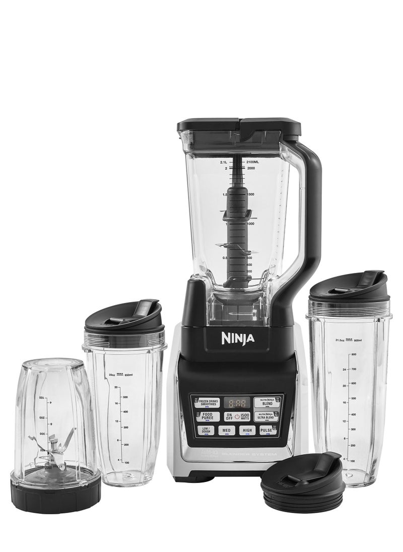 Ninja - Ninja Blender Duo BL642ME with Auto IQ Technology, 1500W, Black & Gray - Image 1