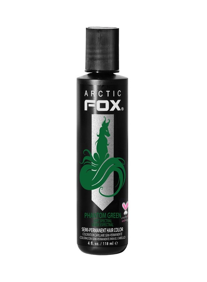 أركتيك فوكس صبغة شعر شبه دائمة من ARCTIC FOX نباتية وخالية من القسوة (4 أونصة سائلة، أخضر فانتوم) - Image 1