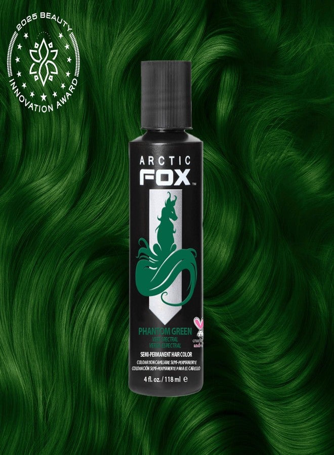 أركتيك فوكس صبغة شعر شبه دائمة من ARCTIC FOX نباتية وخالية من القسوة (4 أونصة سائلة، أخضر فانتوم) - Image 2