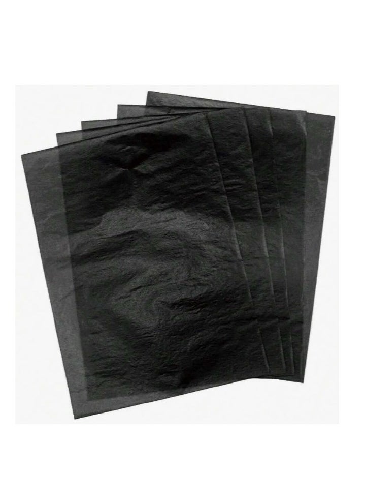 MOTARRO - Carbon Copy Paper 10 Sheets Black Graphite Paper A4 Transfer Tracing Paper - Image 1