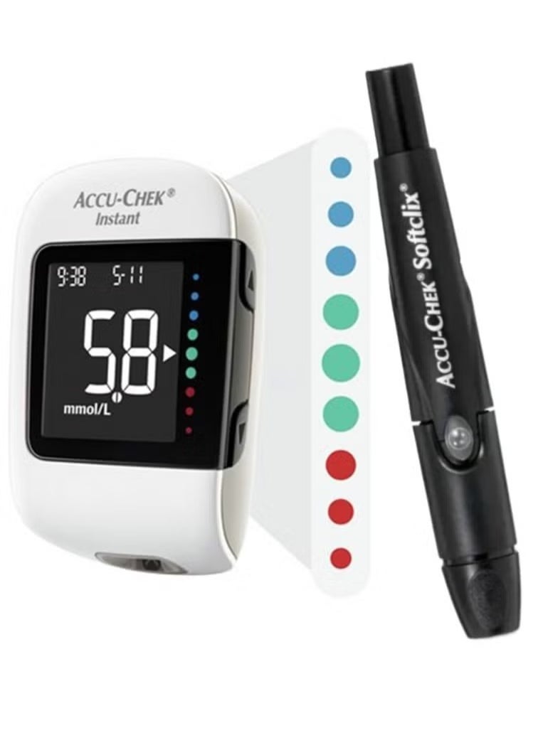 ACCU-CHEK Instant Instant blood glucose monitor set & 50 strips  - Image 2