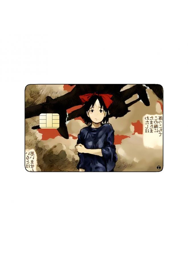 RKN PRINTED BANK CARD STICKER Kiki's Delivery Service Anime - Image 1