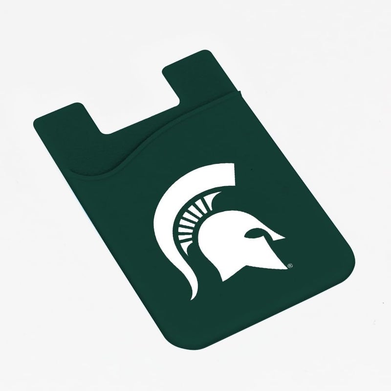 Guard Dog Silicone Credit Card Holder/Phone Wallet - Michigan State Spartans - Image 1