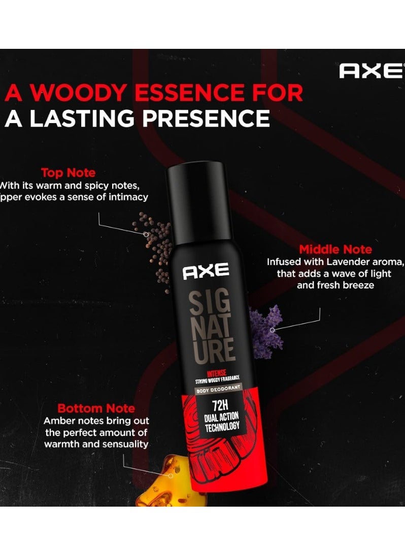 Axe - Axe Signature Intense Body Deodorant For Men 122 Ml - Image 1