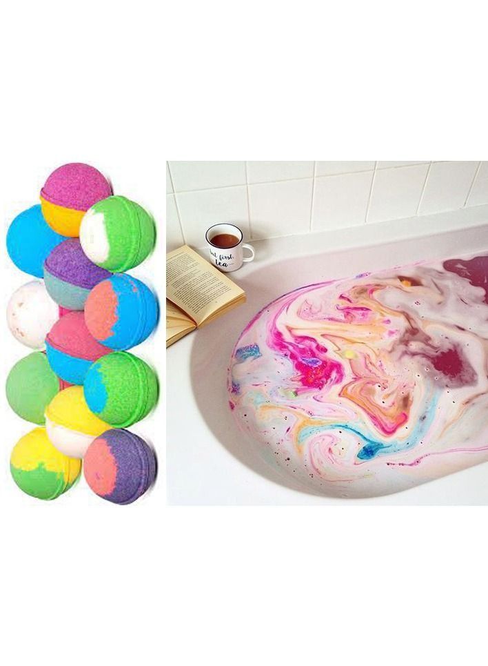 12Pcs Bath Bombs Gift Set - Image 4