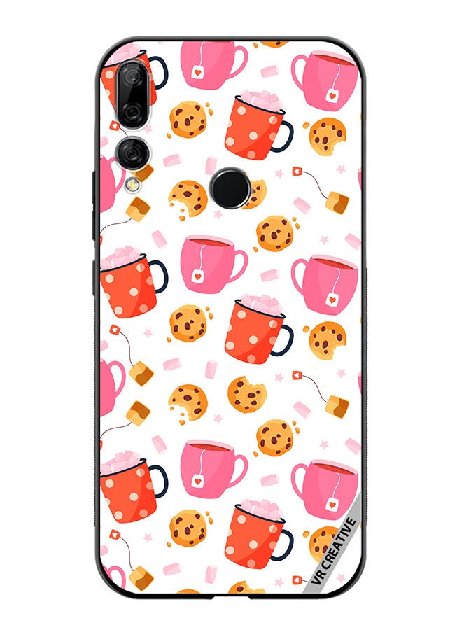 VR CREATIVE Protective Case Cover For Huawei Y9 Prime 2019 Sweet Seamless Pattern Design Multicolour - Image 1