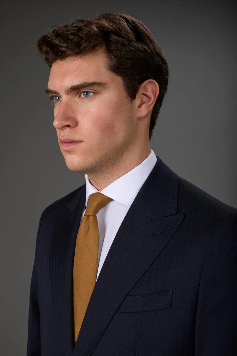 دوبل غانغر Men's single-colour tie - Camel
