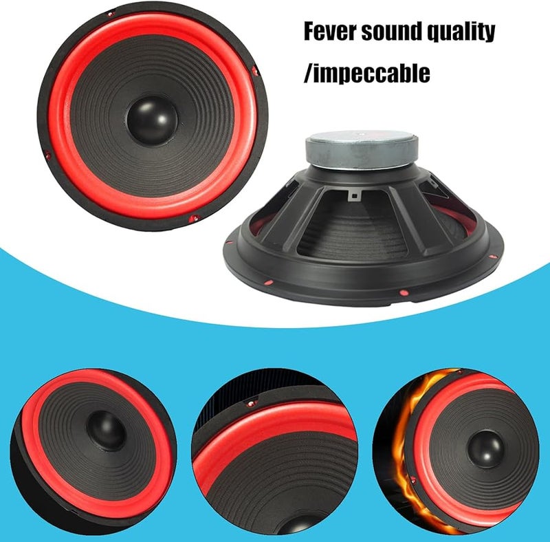 10 Inch 4 Ohm Woofer Subwoofer Speaker For Home Theater Bass Sound System - Image 3