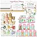 Gaiaring 38 Pcs Adopt a Pet Llama Party Favor Set Include 12 Plush Llama 12 Foldable Party Boxes 12 Adoption Certificates 1 Signboard 1 Fence for Adopt a Llama Birthday Party Decorations - Image 2