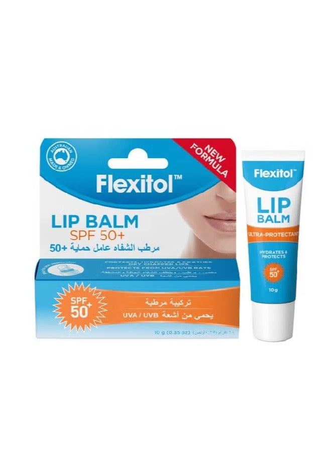Flexitol Moisturizing Lip Balm SPF 50+ 10g - Image 1