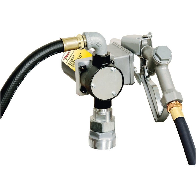 LUMAX طقم مضخة نقل وقود الديزل Lumax LX1375 8GPM 12V DC مثالي لنقل الديزل والزيوت الخفيفة والكيروسين يوفر حتى 8 GPM 30 LPM مضخة ذاتية التحضير مع نقل مباشر - Image 2