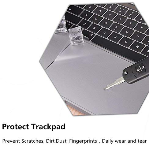 Oaky Matte Touchpad Protector for MacBook Air 13 inch M1 Chip 2018-2020 Model - A2337/A1932/A2179 Anti-Scratch Touch Pad Cover Trackpad Protector, Grey - Image 3