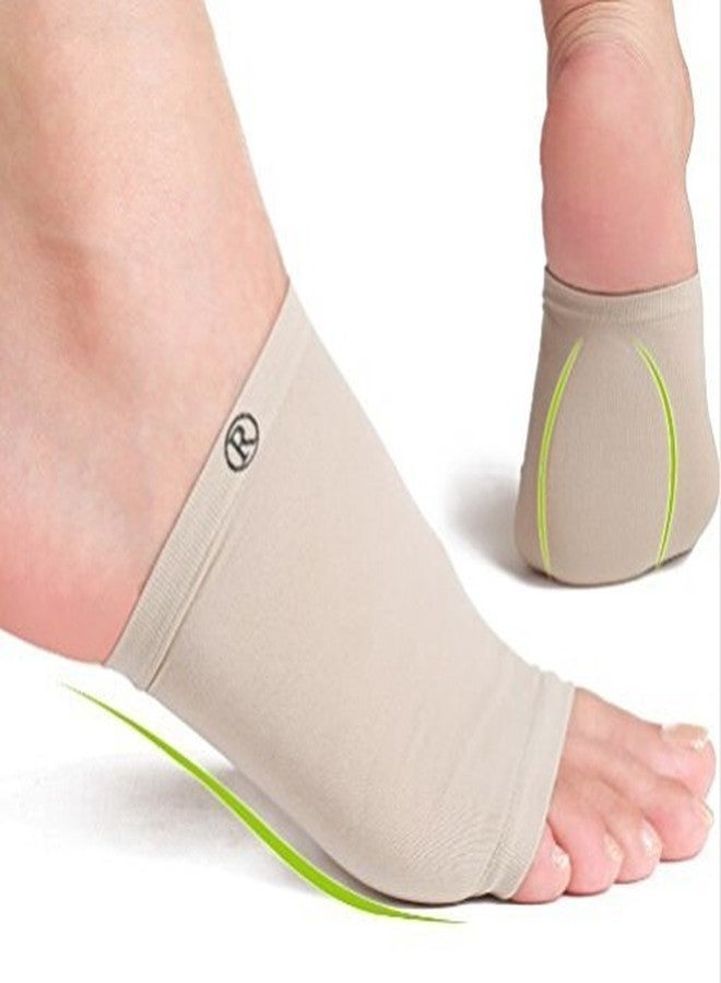 JERN Foot Care Plantar Fasciitis Gel Silicone Arch Support Sleeve(Size M) - Image 1