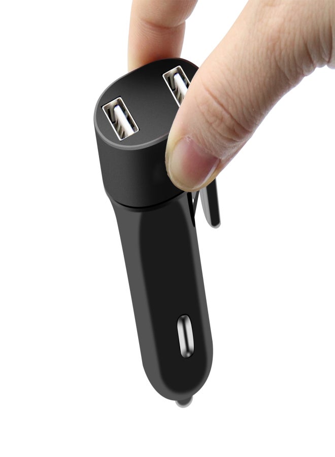 Dual USB Car Charger, 3-in-1 Emergency Safety Escape Tool Window Breaker Seat Belt Cutter - Image 5