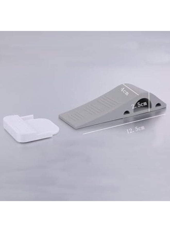 Heavy-Duty Non-Slip Rubber Door Stopper, Floor-Friendly Design That Won’t Scratch, Durable Door Wedges Suitable for All Types of Floors, Ideal for Home, Office, and School Use – Set of 3 Pieces for Secure Door Holding and Protection – Home Tools – Door Protection - Image 3