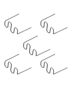 KASTWAVE Bumper Welding Rods, 500Pcs Car Bumper Welding Rods Hot Staple Repair Pre Cut Wave Staples Plastic Welding Hot Stapler (0.8MM)  - Image 1