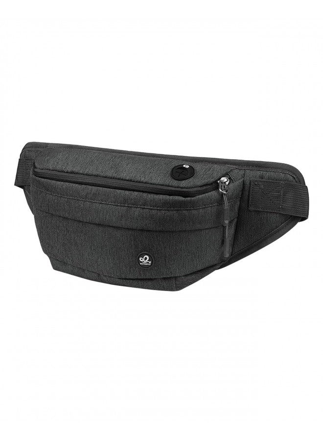 WATERFLY WATERFLY Fanny Pack Waist Bag: Large Crossbody Fannie Bum Belt Bag Hip Phanny Pack for Men Women Outdoor Sport Hiking Traveling Walking - Image 1