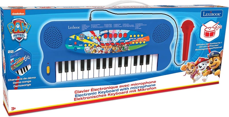 Lexibook PAW PATROL ELECTRONIC KEYBOARD W/MIC 32 KEYS - Image 4