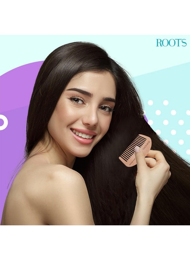 Roots Roots - Wooden Dressing Hair Combs - For Man and Woman - WD52 - Image 3