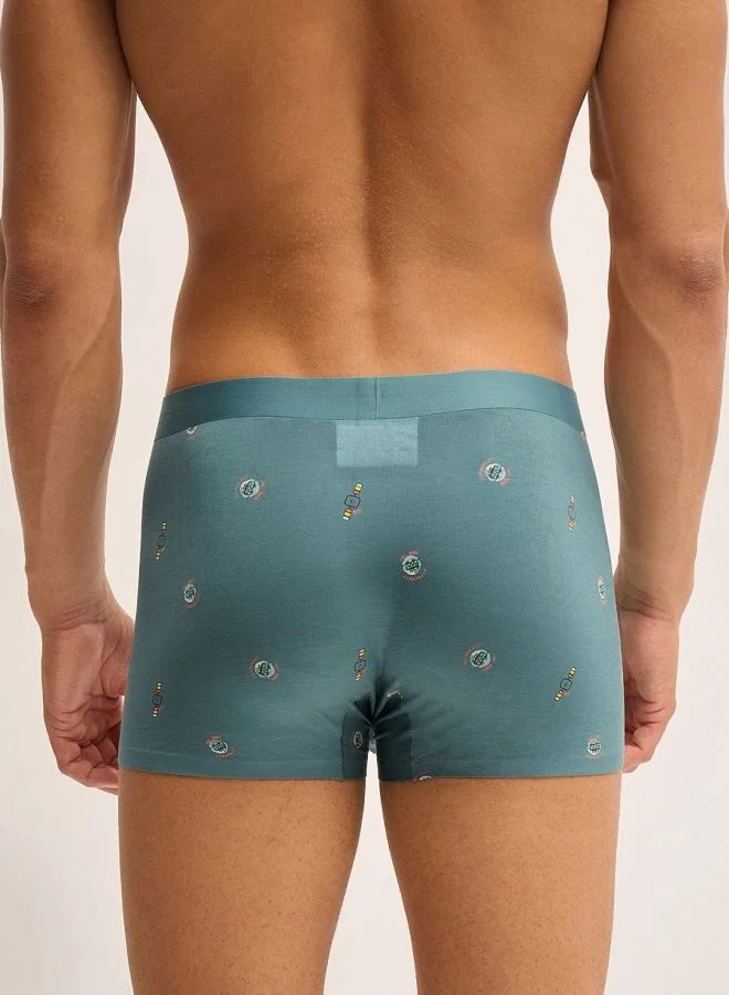 THE BEAR HOUSE Men’s Boxers (Pack of 3) – Stretchable Waistband and Soft Modal Boxer Shorts, Breathable Fabric for Comfort, Ideal for Work and Casual Wear