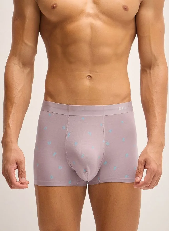 THE BEAR HOUSE Men’s Boxers (Pack of 3) – Stretchable Waistband and Soft Modal Boxer Shorts, Breathable Fabric for Comfort, Ideal for Work and Casual Wear
