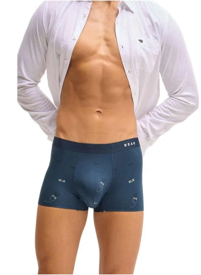 ذا بير هاوس Men’s Boxers (Pack of 3) – Stretchable Waistband and Soft Modal Boxer Shorts, Breathable Fabric for Comfort, Ideal for Work and Casual Wear