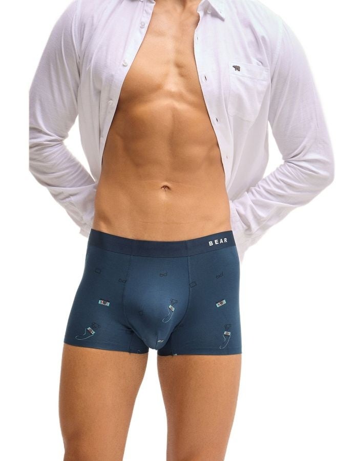 THE BEAR HOUSE Men’s Boxers (Pack of 3) – Stretchable Waistband and Soft Modal Boxer Shorts, Breathable Fabric for Comfort, Ideal for Work and Casual Wear  - Image 1