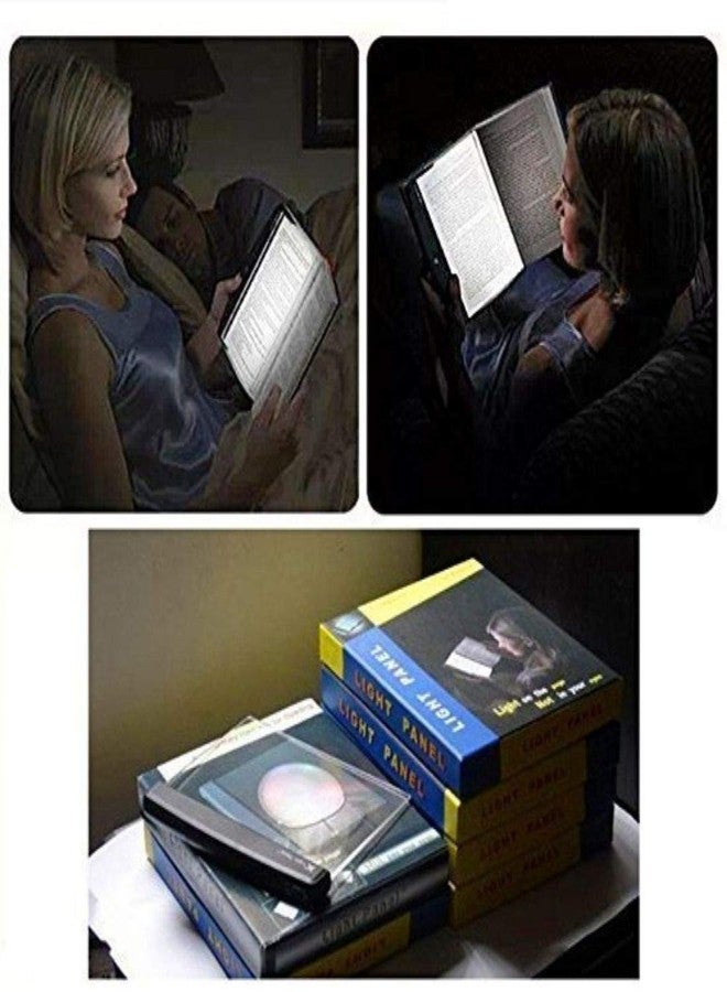 Vajin Plastic LED Book Light for Reading with Portable Car Travel Panel, Natural - Image 5