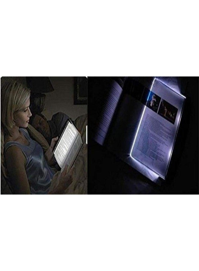 Vajin Plastic LED Book Light for Reading with Portable Car Travel Panel, Natural - Image 4