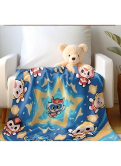 General Baby and children's cartoon flannel thin blanket (warm and comfortable, suitable for sleep, game use) 70cm*100cm - 819  - Image 3