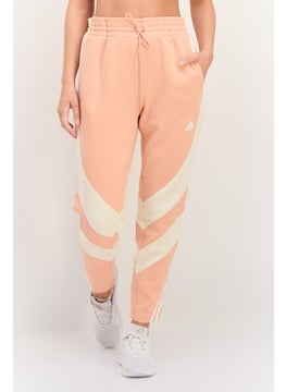 Adidas Women Sportswear Fit Training Sweatpants, Peach  - Image 1