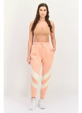 Adidas Women Sportswear Fit Training Sweatpants, Peach  - Image 4