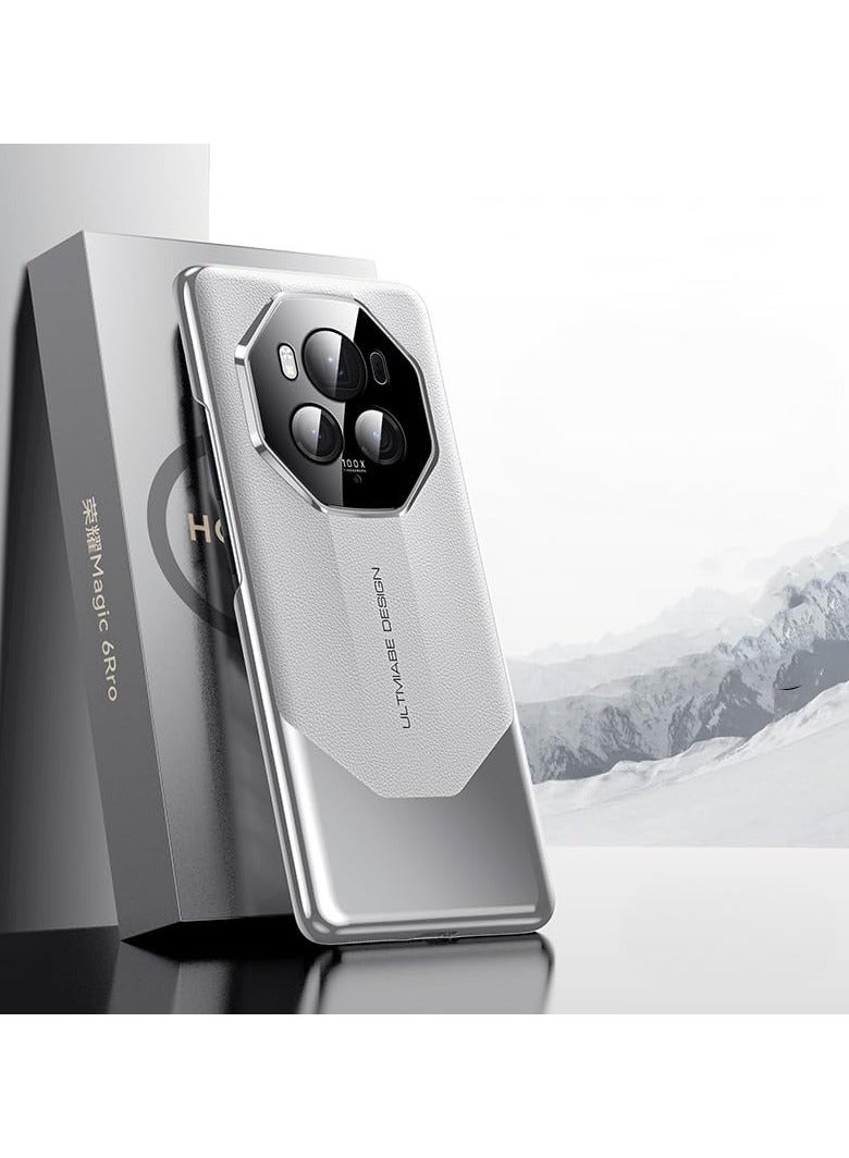 عام الفاخرة بو الجلود حالة ل الشرف ماجيك 6 برو ، مع عدسة حامي ، حالة سوبر الرياضة سيارة تصميم قذيفة ل ماجيك 6 برو