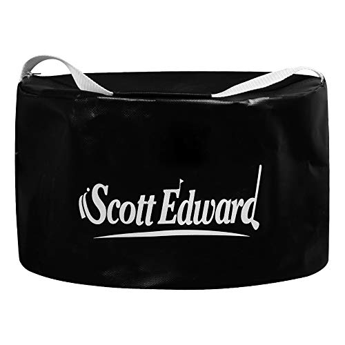 Scott Edward Golf Smash Bag Golf Impact Bag, Power Smash, Hitting Pocket, Practice Swing Tool Waterproof Durable PVC Fabric (Black) - Image 3