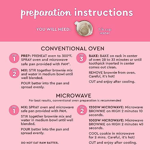 Duncan Hines MEGA Brownie Mix, Chewy Fudge, Halloween Baking, 7.7 oz. - Image 5