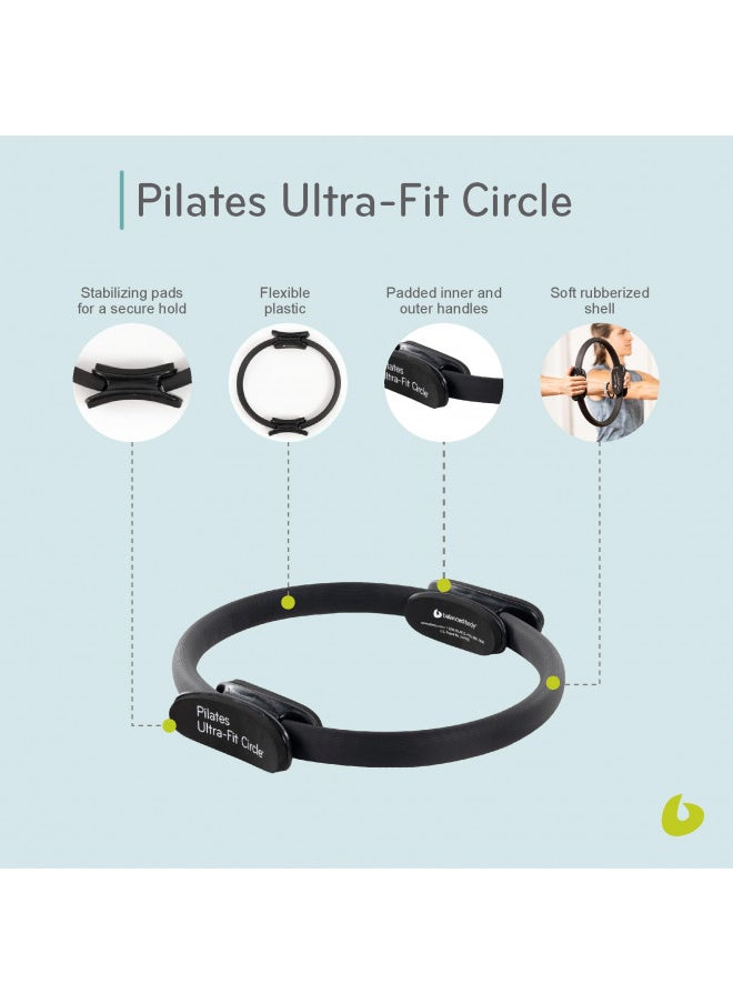 Balanced Body - Balanced Body Ultra-Fit Circle, Pilates Ring for Flexibility, Strength, and Balance, Fitness Equipment for Home or Studio, 15 Inches - Image 1
